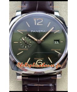 Panerai Luminor Due PAM1329 Edition Réplique miroir 1:1 Montre Suisse Cadran Vert