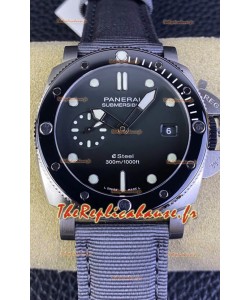 Panerai PAM01288 Submersible Quaranta Quattro en acier Réplique Grigio Roccia Miroir 1:1 