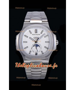 Montre Patek Philippe Nautilus 5726A cadran blanc Réplique 1:1 Version 2022 actualisée