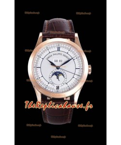 Montre Patek Philippe Calendrier Annuel 5396R-001 Complications Réplique Suisse Montre à cadran blanc
