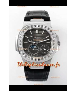 Patek Philippe Nautilus 5712/1A Réplique Montre suisse 1:1 cadran gris