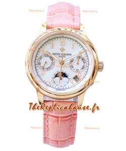 Patek Philippe Grand Complications Ladies Premier Calendrier Perpétuel Or Rose Montre réplique suisse 