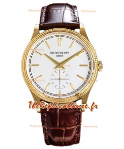 Patek Philippe Calatrava 6119G Boîtier or jaune Montre réplique 1:1 