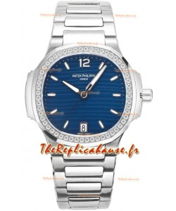 Patek Philippe Nautilus 7118 35MM Cadran bleu en acier inoxydable Montre Superclone 1:1