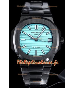 Patek Philippe Nautilus 5711 AET Remoulé Céramique Noire Edition Tiffany Vert Réplique Montre Suisse