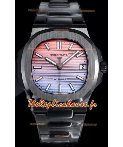 Patek Philippe Nautilus 5711 AET remoulé Edition Céramique Noire Cadran Dégradé Réplique Montre Suisse