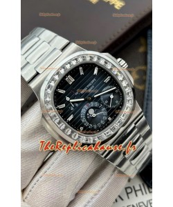 Patek Philippe Nautilus 5712G Réplique Montre suisse 1:1 cadran bleu