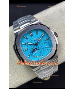Patek Philippe Nautilus 5712/1A Bleu Tiffany 1:1 Réplique Suisse de Qualité
