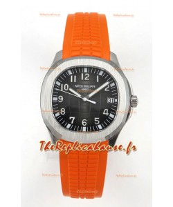 Réplique suisse Patek Philippe Aquanaut 5167A-001 en acier 904L - Édition miroir 1:1