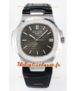 Patek Philippe Super Clone Nautilus 5711G-001 Acier 904L Cadran Gris 