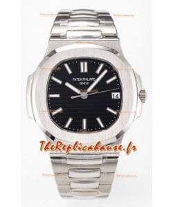 Patek Philippe Super Clone Nautilus 5711 Cadran noir Réplique 1:1