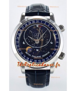 Patek Philippe 6104 Montre Superclone Grandes Complications en acier inoxydable