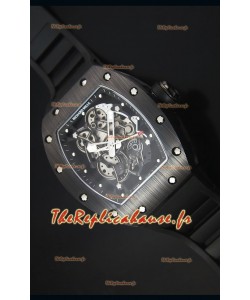 Montre RM055 Richard Mille avec Boitier Céramique avec Lunette Intérieure Noire