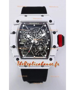Richard Mille RM35-01 Rafael Nadal - Montre Boîtier en fibre de carbone Super Clone Tourbillon Véritable