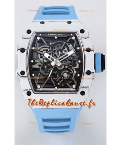 Richard Mille RM35-01 Rafael Nadal - Montre Super Clone Tourbillon Véritable - Boîtier en Fibre de Carbone