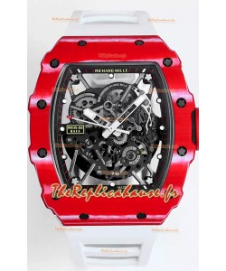 Richard Mille RM35-02 Rafael Nadal - Boîtier en fibre de carbone avec Tourbillon Véritable - Montre Super Clone
