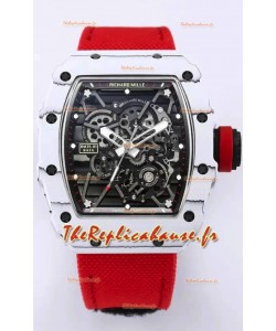 Richard Mille RM35-01 Rafael Nadal - Boîtier en fibre de carbone avec montre Tourbillon Super Clone Véritable