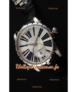 Montre Roger Dubuis Excalibur RDDBEX0460 Suisse avec Etui en acier Blanc Répliqué 