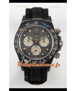 Montre Rolex Daytona Super Clone DiW Black CarboQuartz Edition, réplique suisse
