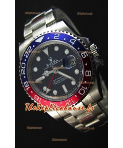 Rolex GMT Masters II 116719BLRO Pepsi Bezel Cal.3186 Mouvement Montre Réplique Suisse - Ultime Acier 904L