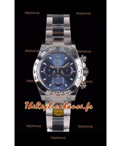 Rolex Daytona 116508 Or blanc Original Cal.4130 Mouvement - Montre en acier 904L à miroir 1:1