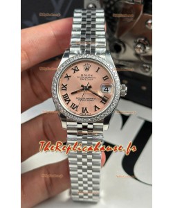 Rolex Super Clone Datejust ETA 2688 Mouvement 31MM Boîte en acier inoxydable Montre Cadran Champagne