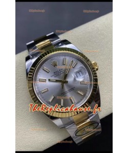 Rolex Datejust M126333 41MM ETA3235 72 Hours Power Oyster 1:1 Mirror Replica Or Jaune Acier 904L 