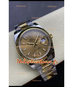 Rolex Datejust M126333 41MM ETA3235 72 Hours Power huitre Réplique 1:1 Or jaune Acier 904L
