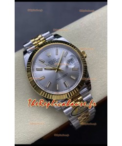 Rolex Datejust M126333 41MM ETA3235 72 Heures Puissance Cadran Acier Jubilé Réplique 1:1 Or Jaune Acier 904L 