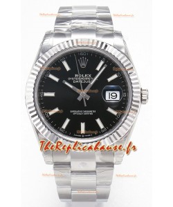Rolex Datejust 126334 41MM ETA3235 72 Hours Power Cadran Noir huitre Réplique 1:1 