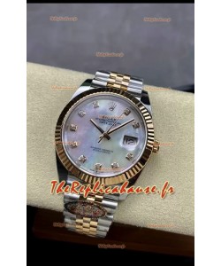 Rolex Datejust 126331 41MM ETA 3235 Montre réplique 1:1 suisse en or rose 904L Acier