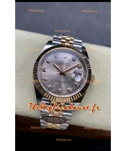 Rolex Datejust 126331 41MM ETA 3235 Montre réplique 1:1 suisse en or rose 904L acier