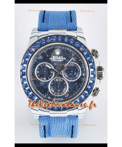 Montre Rolex Daytona Super Clone « Artisans De Genève - Arolla Glacier » Edition en fibre de carbone