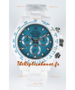 Rolex Daytona AET Remould Montre-bracelet en céramique avec cadran bleu foncé et mouvement Cal.4130