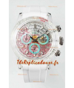 Rolex Daytona AET Remould XMAS Boîtier Saphirs Réplique Montre 1:1 