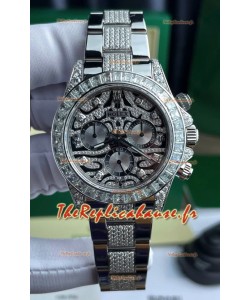 Rolex Daytona Super Clone Edition « Eye of the Tiger » en boîtier acier 904L Réplique Montre 1:1