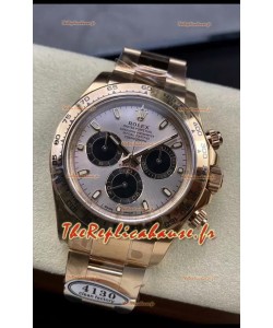 Rolex Cosmograph Daytona M116505-0016 Montre Or Rose Mouvement Original Cal.4130 - Acier 904L