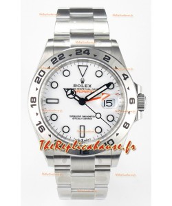 Rolex Explorer II Super Clone M216570-002 Réplique Montre 1:1 - Cadran blanc Mouvement CAL. 3285 