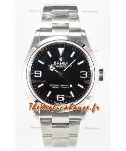 Rolex Explorer I Super Clone M124270 Cadran Noir 40MM - Acier 904L avec Mouvement ETA 3230