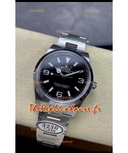 Rolex Explorer I M124270 Cadran noir 36MM - Acier 904L dans Mouvement ETA 3230 