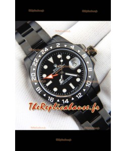 Montre réplique Rolex Explorer II à mouvement japonais avec revêtement PVD