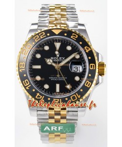 Rolex GMT Masters II Super Clone M126713GRNR Mouvement Cal.3285 Réplique Suisse - Ultimate 904L Montre Acier