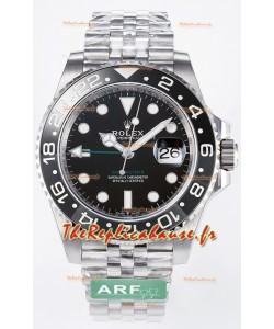 Rolex GMT Masters II Super Clone 126710GRNR « Bruce Wayne » 904L Acier Bracelet Jubilé Réplique Montre Suisse