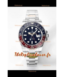 Rolex GMT Masters II Super Clone m126710BLRO PEPSI Mouvement Cal.3285 Réplique montre Suisse ultime en acier 904L 