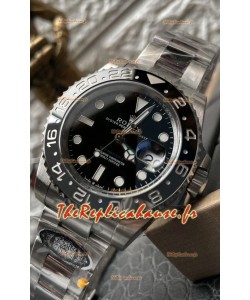 Rolex GMT Masters II 126710GRNR « Bruce Wayne » Acier 904L - Bracelet huître Réplique Suisse
