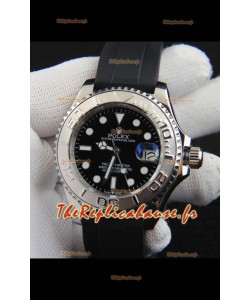 Réplique japonaise de montre Rolex Yachtmaster en acier inoxydable - 40 mm