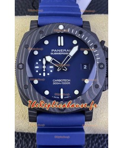 Panerai Luminor Submersible PAM01232 Boîtier en carbone Réplique de Montre Suisse Miroir 1:1