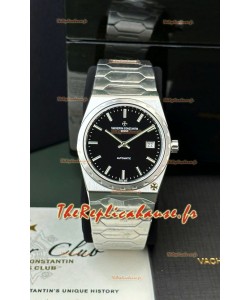 Vacheron Constantin Historiques 222 Super Clone Montre 37MM acier cadran noir 