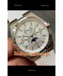 Vacheron Constantin Overseas Calendrier Perpétuel Cadran Acier Ultra Fin avec Bracelet Acier