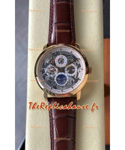Vacheron Constantin Patrimony Traditionelle Squelette Or Rose Réplique Montre Suisse